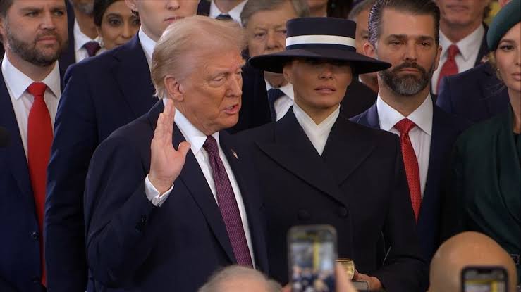 Trump sworn in as 47th US President